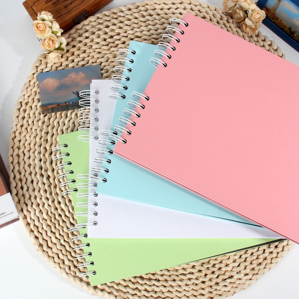 Colorful Diy Kraft Paper Photo Album Scrapbook Photo Album - Temu