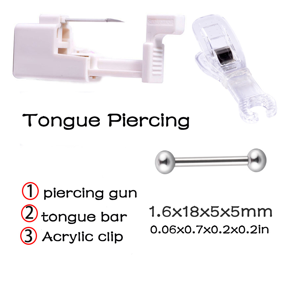 Professional Piercing Tool Kit Navel Tongue Eyebrow Lip Temu