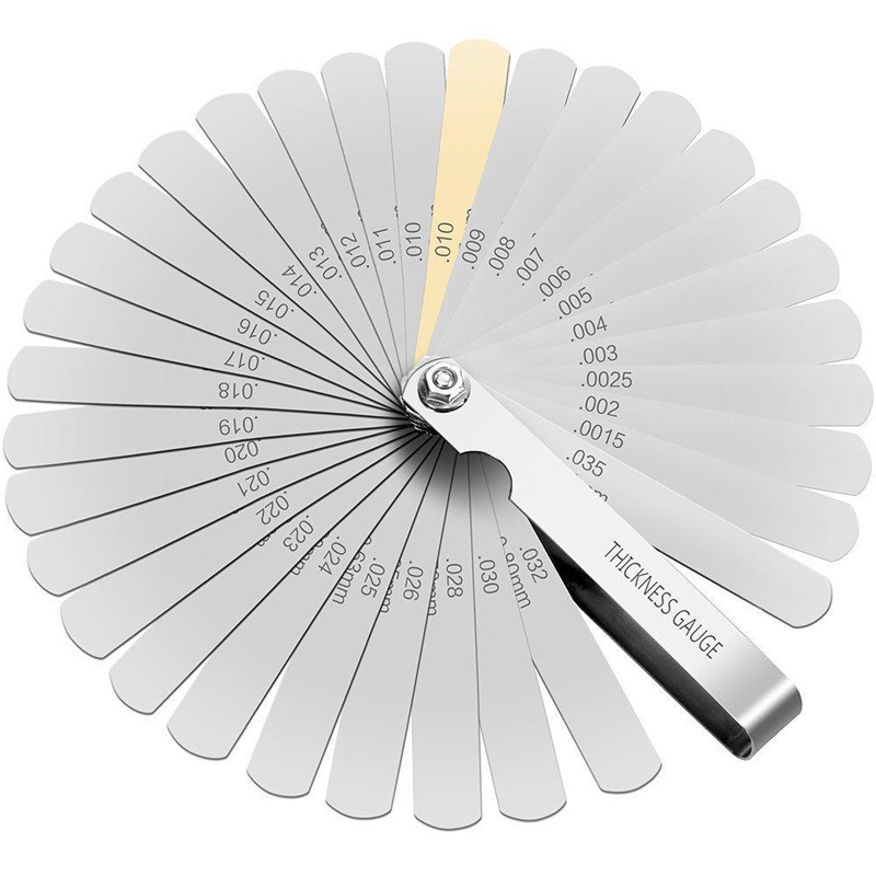 32/16 Blades Metric Thickness Gage Filler Set - Temu