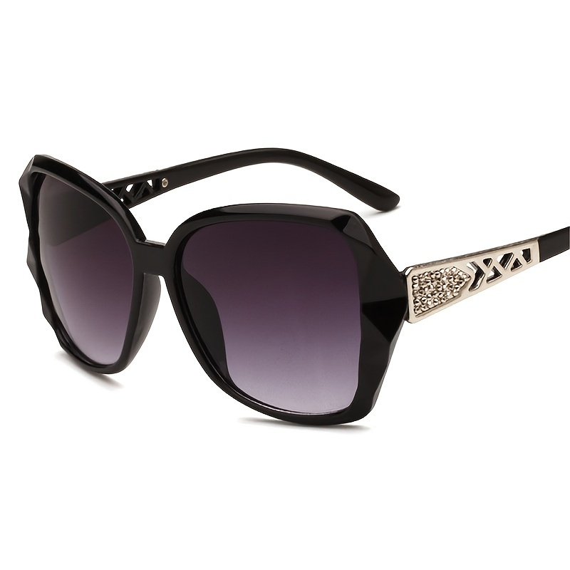 

Punk Leopard Glasses For Women Oversized Round Glasses Anti Glare Sunshades For Driving Travel