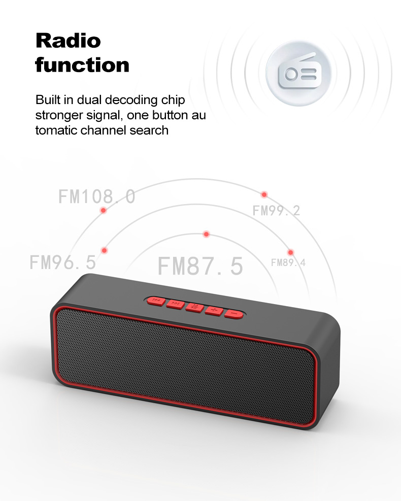 Home Wireless Audio Card Small Speaker