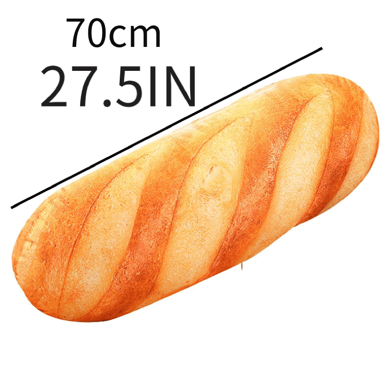 3d Simulation Bread Pillow Funny Food Plush Stuffed For Kids - Temu