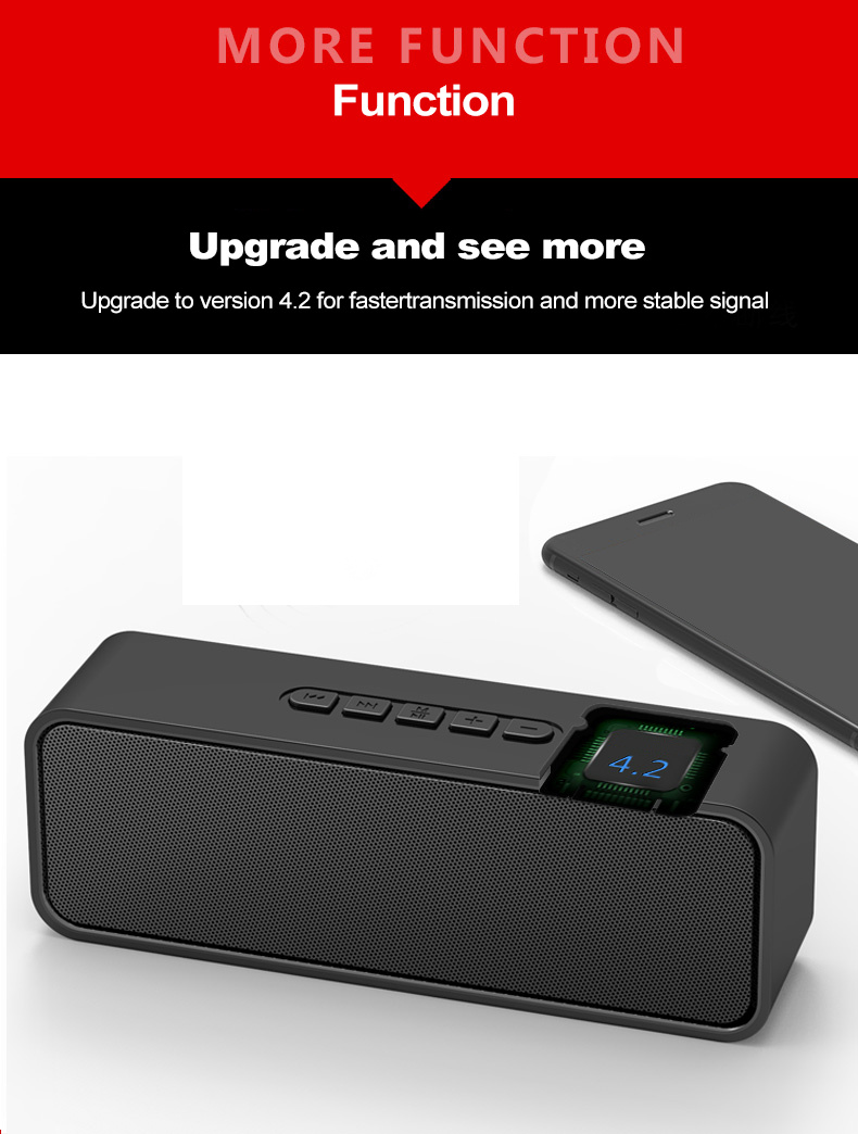 Home Wireless Audio Card Small Speaker
