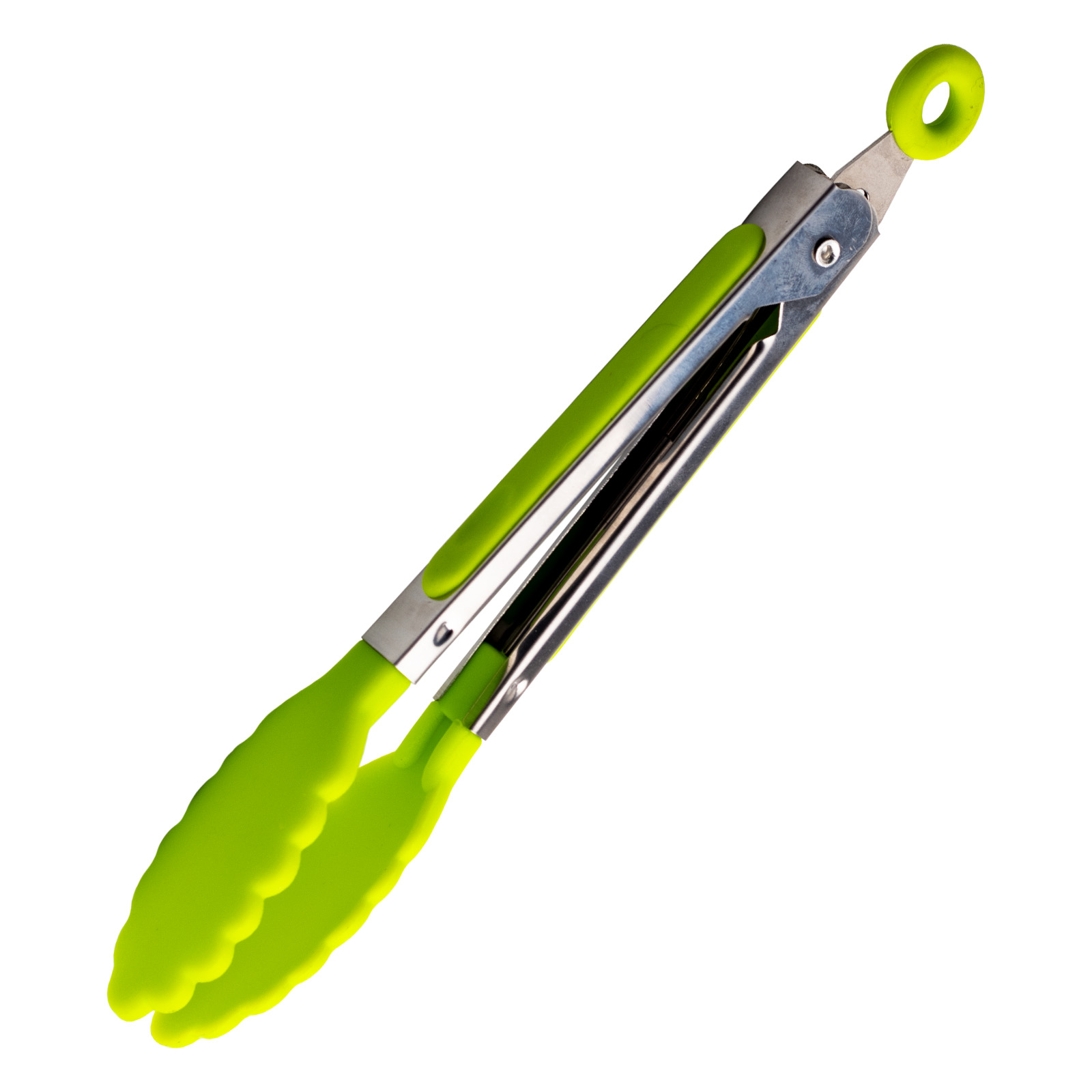 Kitchen Tongs for Cooking, 9 Inch Small Silicone Tongs, Food Grade Mini  Serving Tongs with Silicone Tips, Set of 3, Green