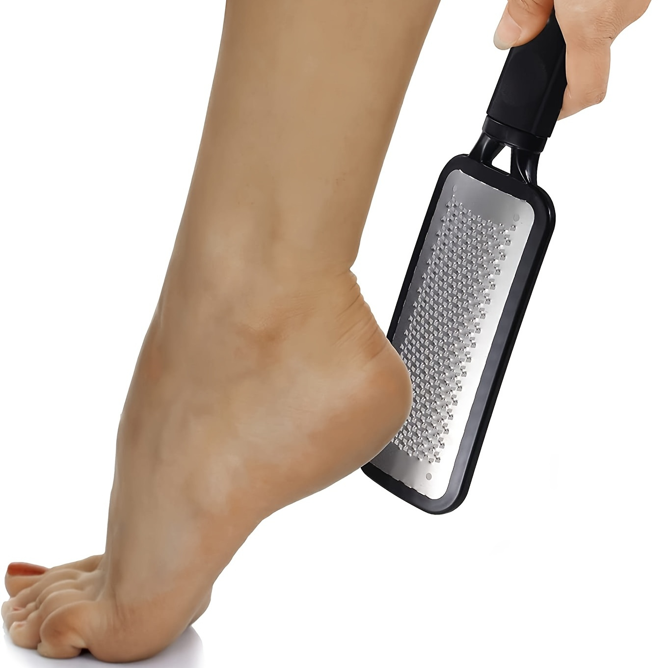 

Foot Rasp Foot File And Callus Remover. Best Foot Care Pedicure Metal Surface Tool To Remove Hard Skin. Can Be Used On Both Wet And Dry Feet, Grade Stainless Steel File Gift Of Father