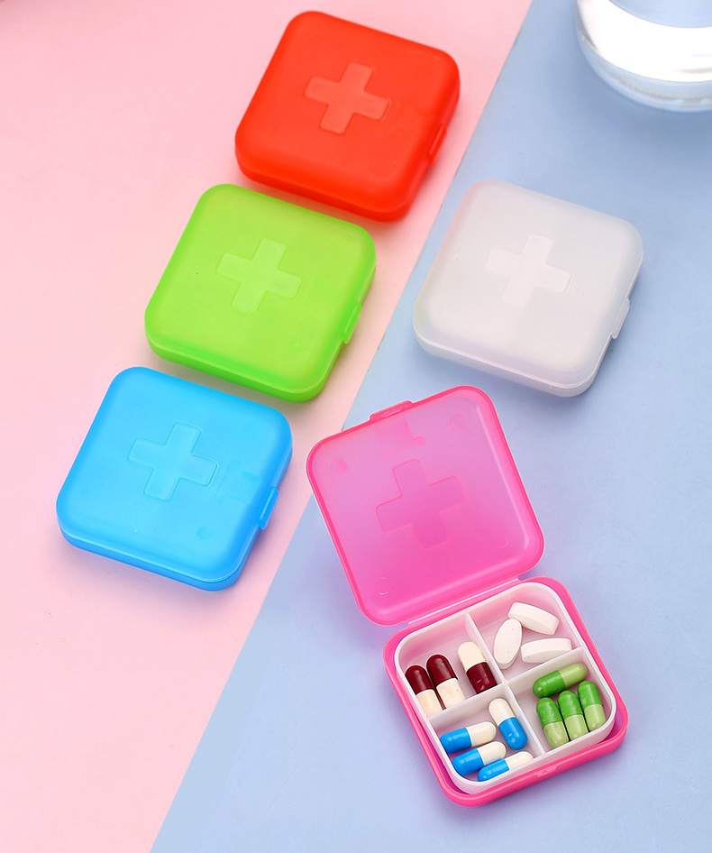 PVC Mini Plastic Storage Containers Box Portable Pill Medicine Holder  Storage Organizer Jewelry Packaging for Earrings Rings - AliExpress