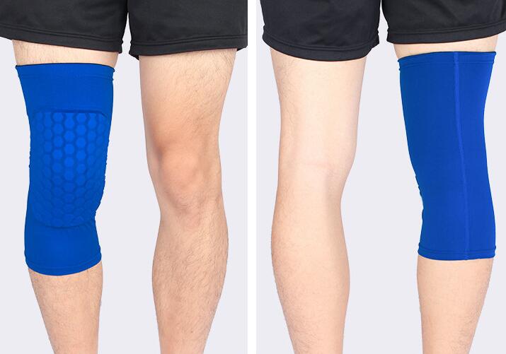 Knee Padded 2 Pack Compression Leg Sleeve Thigh Guard Sports Protective  Gear Brace Support for Football Basketball Volleyball Softball Tennis Youth