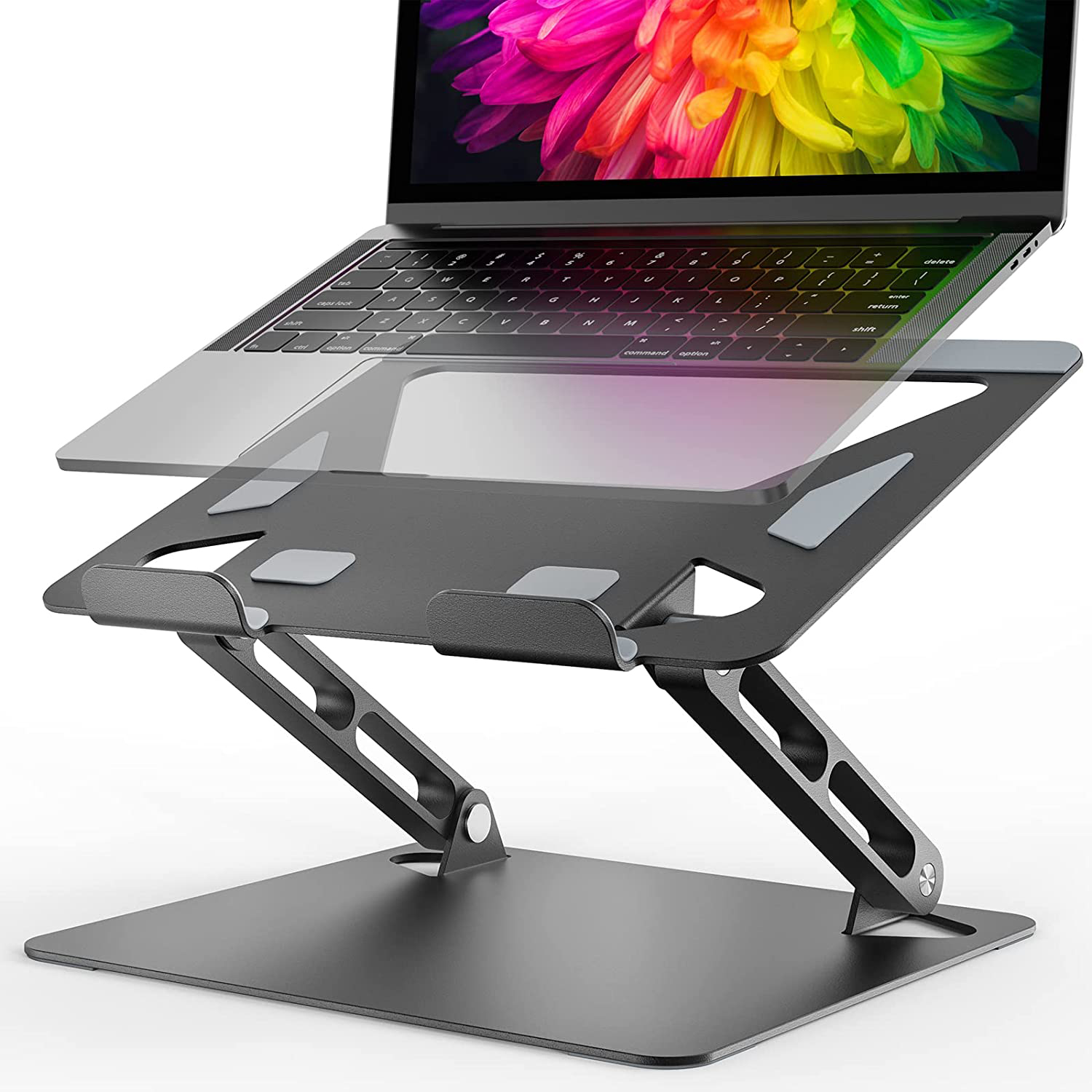 Foldable Laptop Stand Laptop Stands Tabletop Foldable Desk Sticky Pad