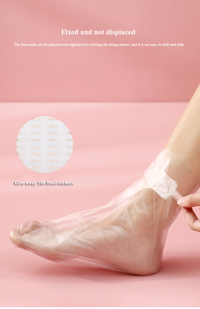 Wabjtam Feet Covers Disposable Moisturizer Socks - 100 Pcs Foot Moi