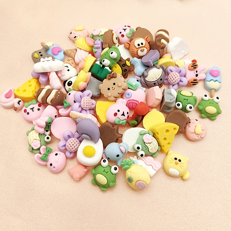 Diy Resin Cartoon Series Fruit Ice Cream Resin Accessories For Phone Case  Water Cup Hairpin Wall Diy Cream Glue Material Making Children's Toy  Artwork - Temu