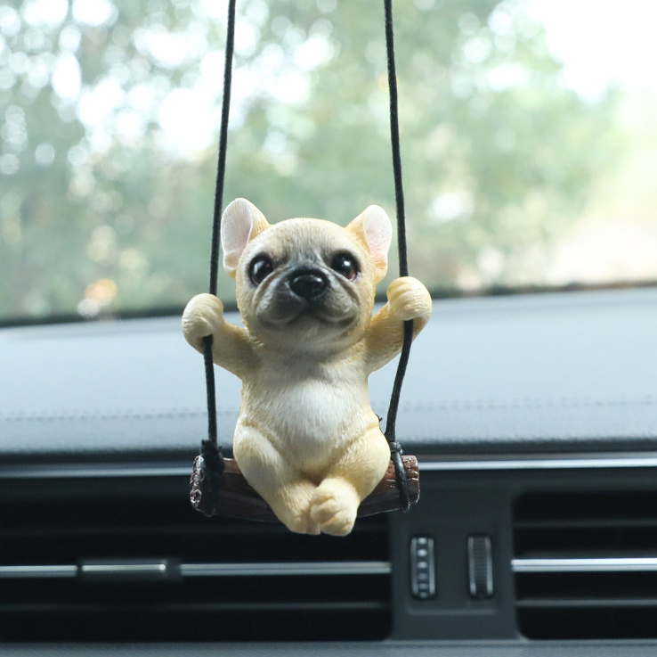 Cute Dog Monkey Car Hanging Ornament Perfect Interior Mirror Decoration  Home - Automotive - Temu