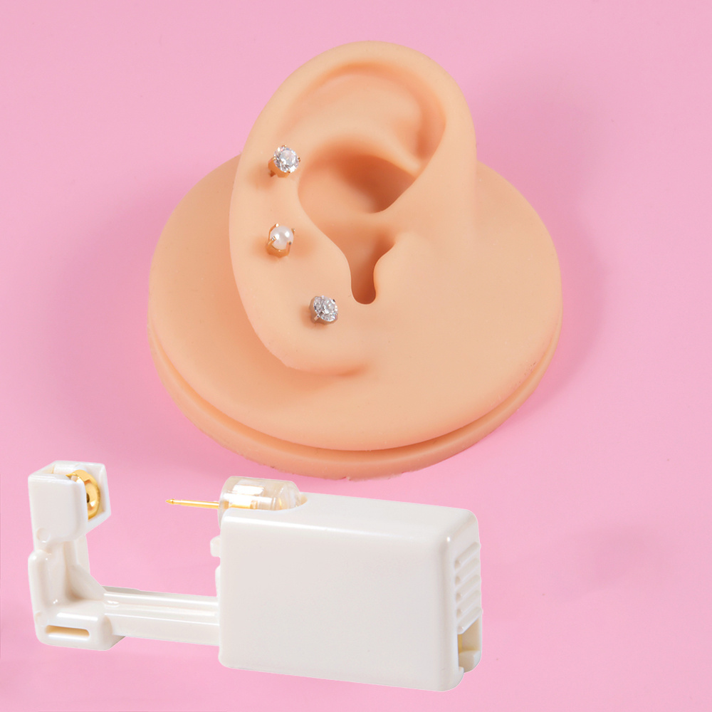 1pc Disposable Ear Piercing Unit Cartilage Tragus Helix Piercing Gun No