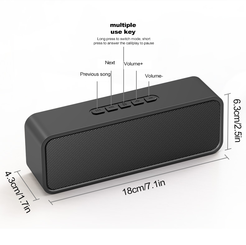 Home Wireless Audio Card Small Speaker