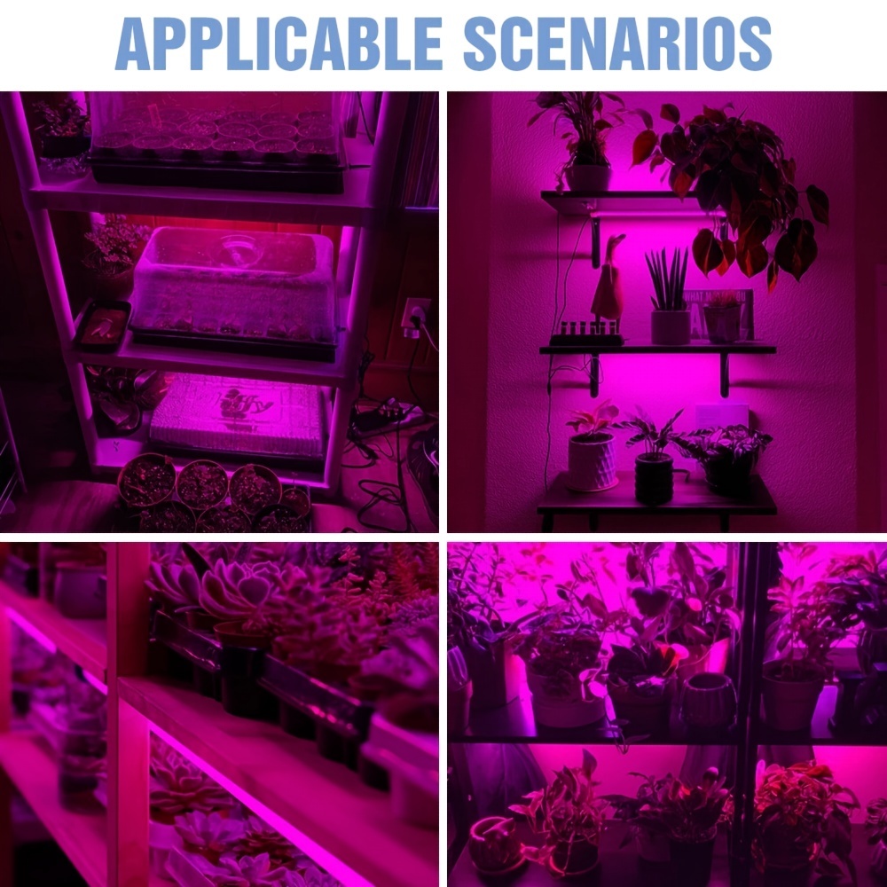 Grow Plants Faster Usb Led 2835 Smd Full Spectrum Light Bar! Temu New