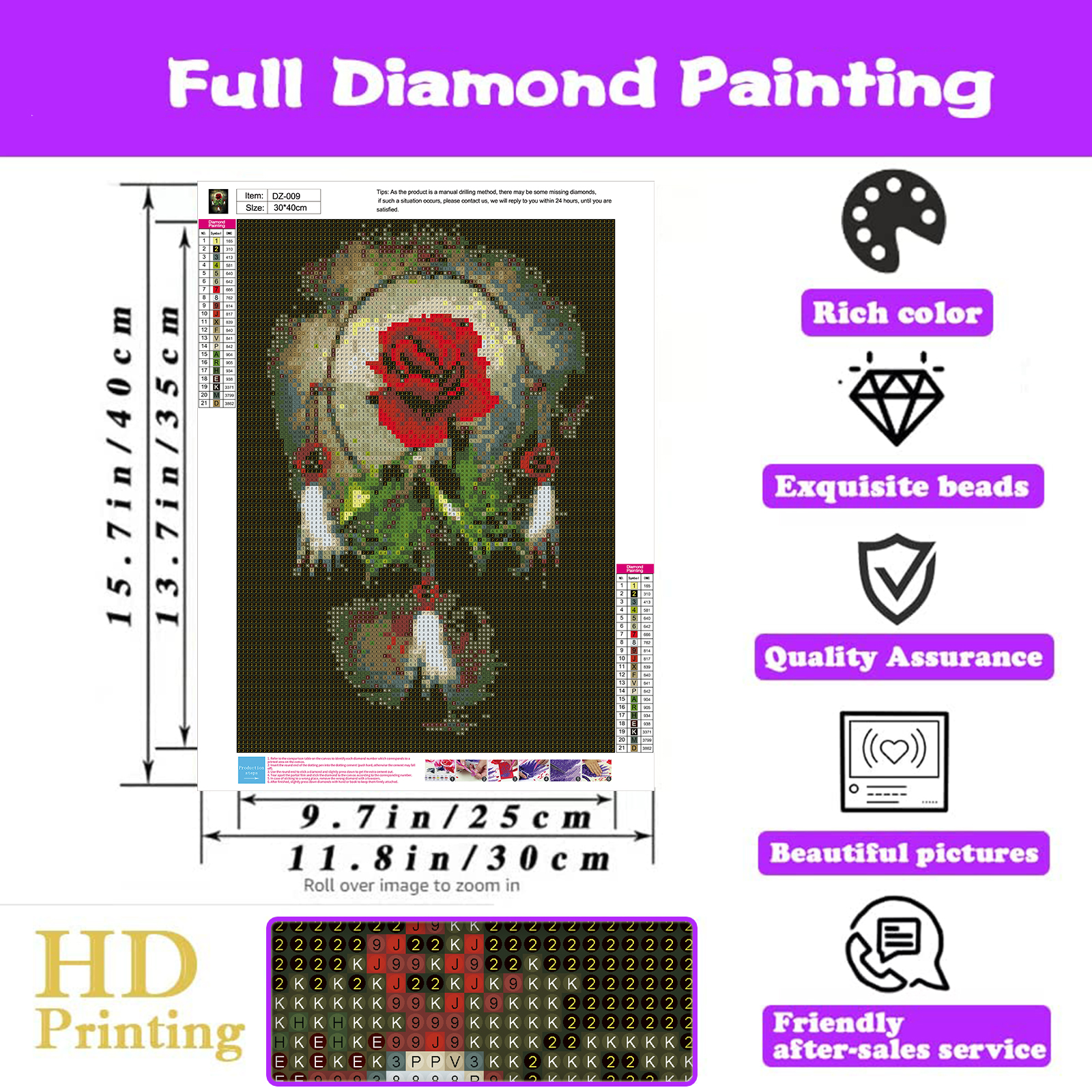 Dream Catcher Accessory 5D DIY Full Drill Diamond Painting Cross Stitch  Decor