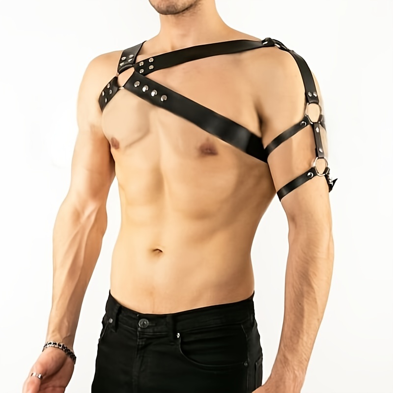 Adjustable Faux Leather Harness, 1,000+ Men's Lingerie