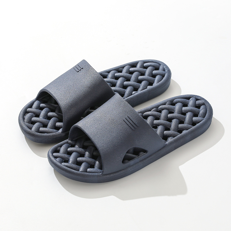 Aayomet Womens Slippers Massage Foam Bathroom Slippers Non-Slip Spa Shower  Sandal for Mens/Womens,Coffee 6.5 