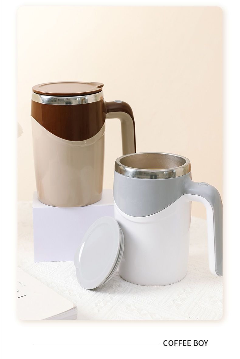 Taza Mezcladora Grande Transparente Automática Para Mezclar Proteínas, Café,  Leche En Polvo, Taza Mezcladora Recargable Para Mujeres Y Hombres, Ahorra  Dinero En Temu