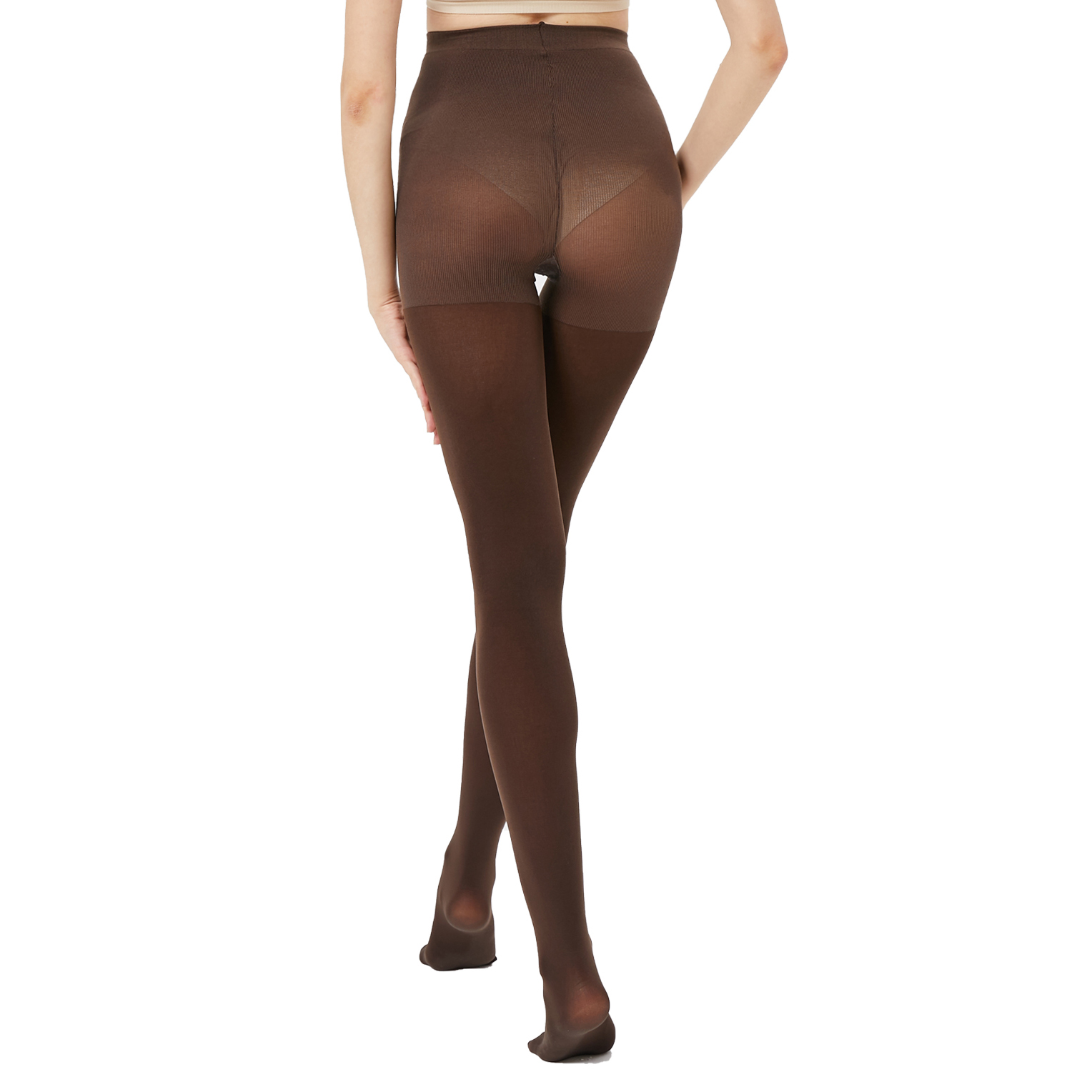 Women's Opaque Control Top Tights Comfort Stretch 70 Denier Pantyhose 