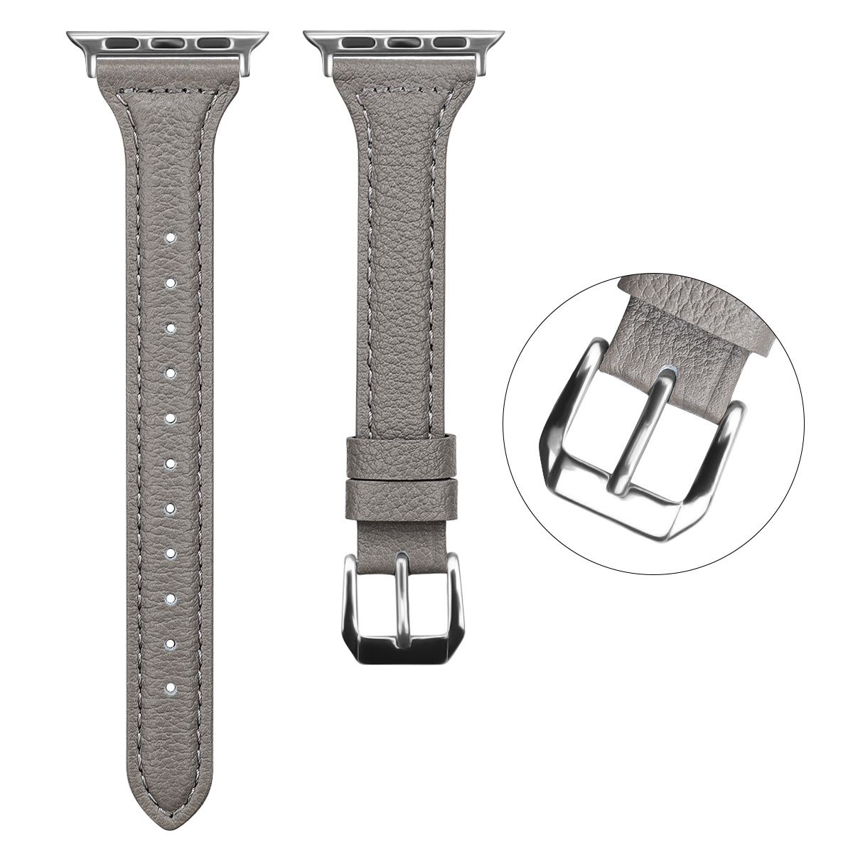 Genuine Leather Replacement Band For Watch Band Series Se 8 7 6 5 4 3 2 1 -  Temu Germany