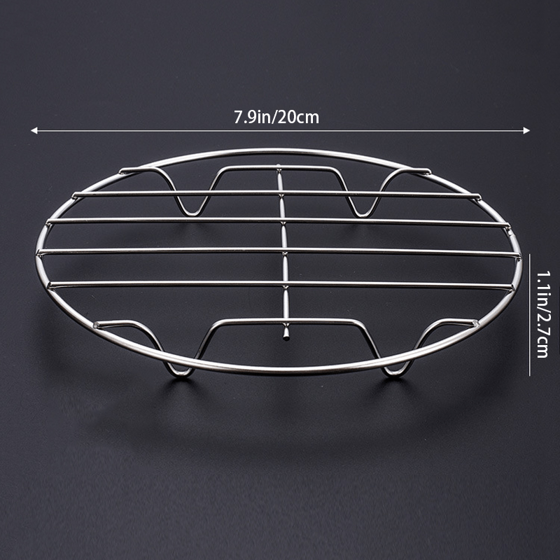 Round Cooling Rack Round Cake Pan Stainless Steel Kitchen