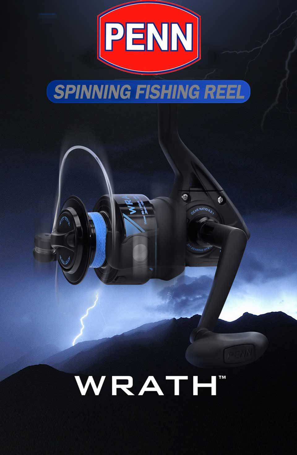 Penn Wrath Fixed Spool Reel - Sea Spinning Reels