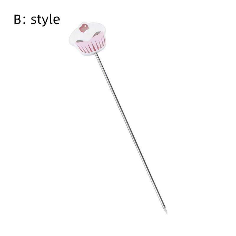 1pc Stainless Steel Cake Tester Needle, Cake Baking Test Probe, Baking Oven  Utensils, Household Baking Tool