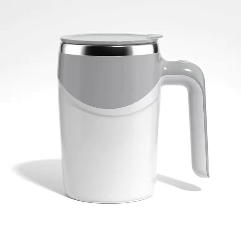Taza de café autoagitable 2023, taza mezcladora eléctrica con 2 barras de  agitación, taza de café magnética eléctrica de 13 onzas, taza mezcladora