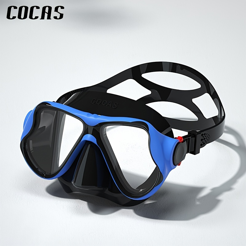 Hd Plain Diving Goggles, Anti Fog Snorkel Mask, Waterproof Snorkeling Gear For Adults Men Women