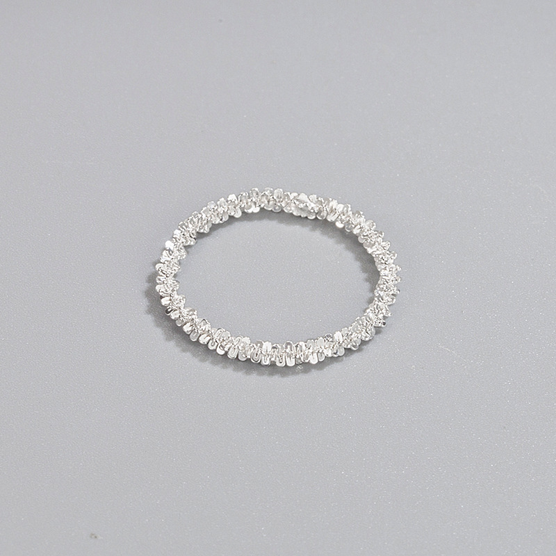 Buyee 925 Sterling Silver Wedding Ring Light White Zircon Elegant Sweet Ring  Finger for Women Girl Classic Jewelry Circle
