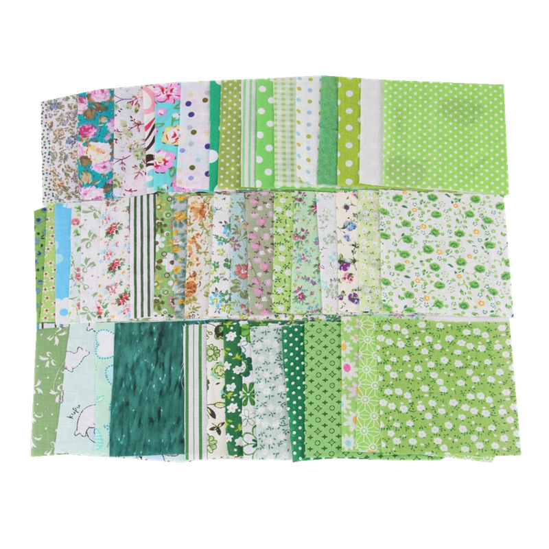 Floral Cotton Craft Fabric Squares Patchwork Cloth For - Temu