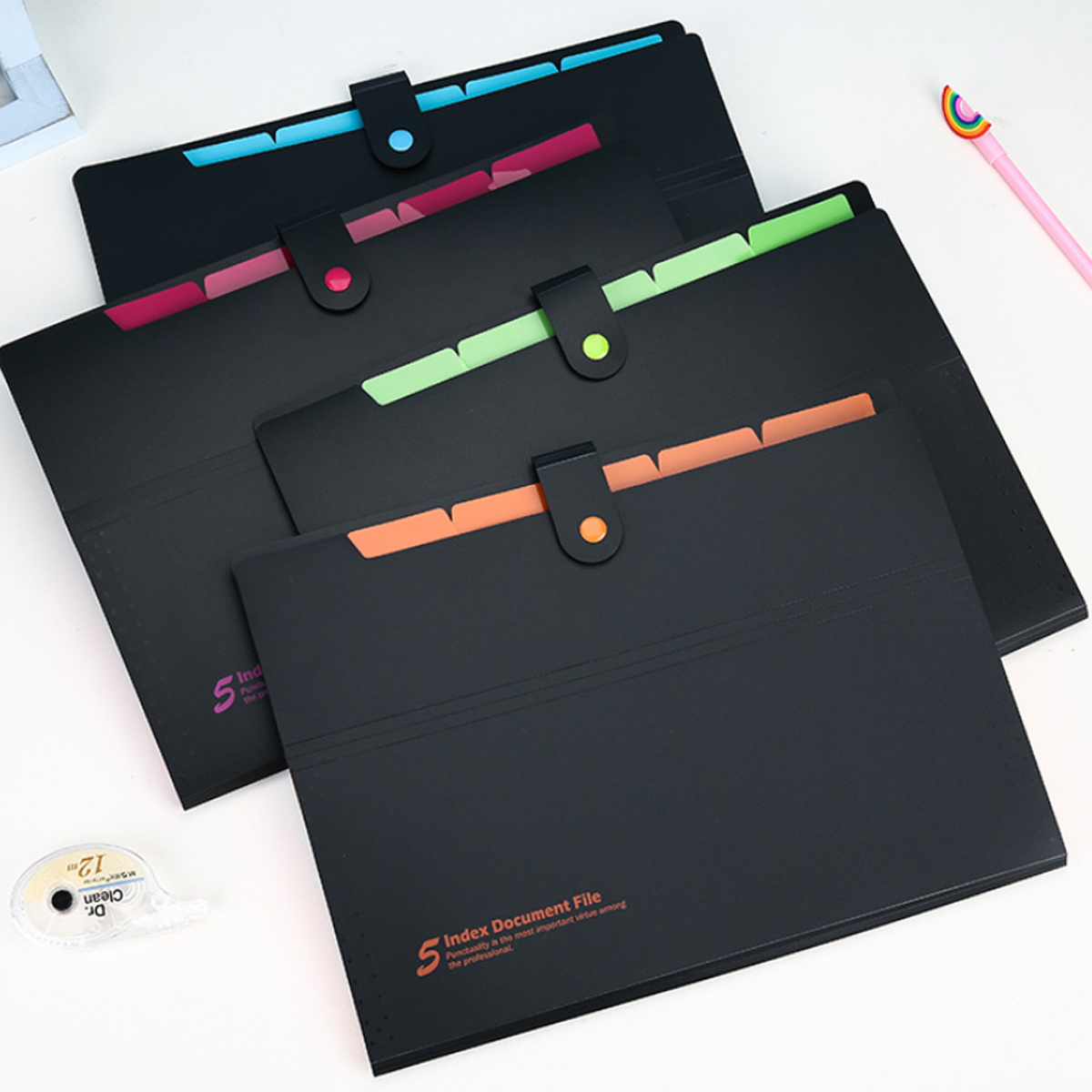 7 Layer Minimalist Folder Expanding File Folder Large Temu