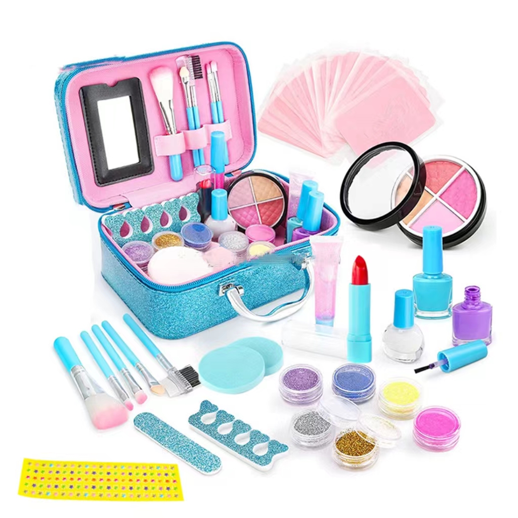 Kids Makeup Kit For Girl - Girls Makeup Kit For Kids, Little Girls Make Up  Set, Washable Kid Makeup Toy For Toddlers Children Princess, Birthday Gift  - Temu