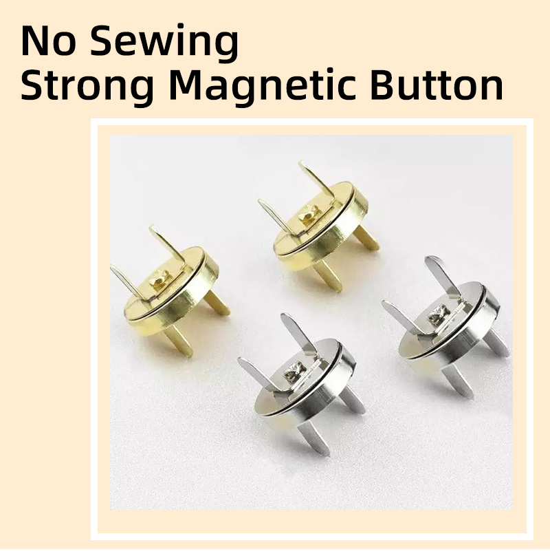 Round Strong Magnet Metal Snap Magnetic Button - Temu