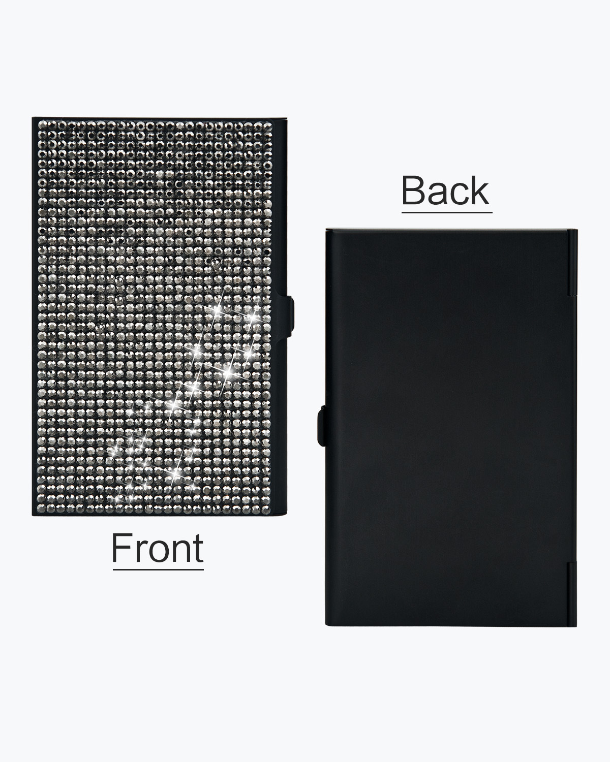 Glitter Bling Business Card Holder Fashion Business Card Temu