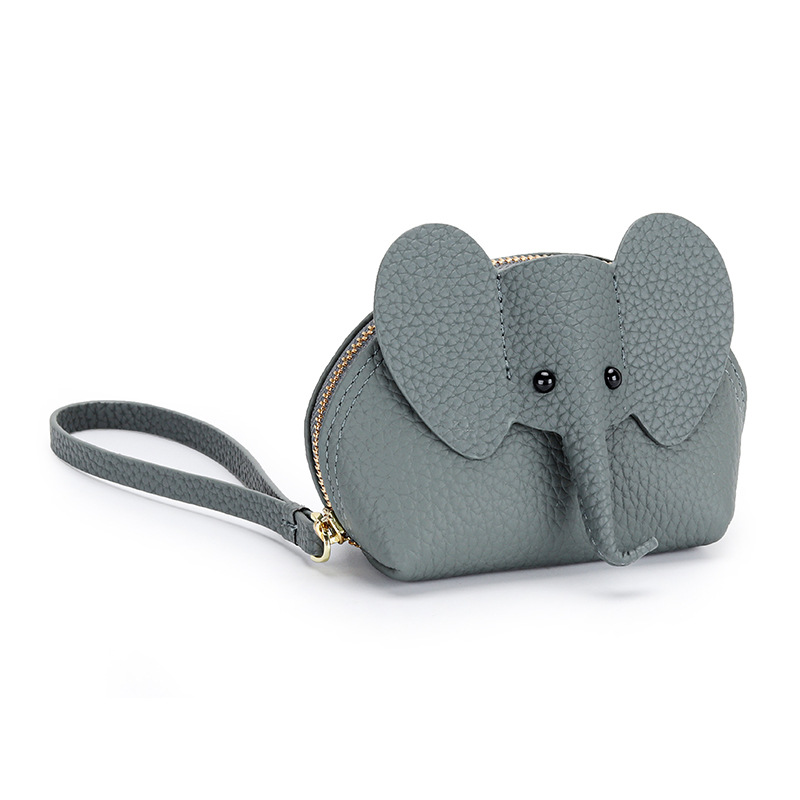 Wholesale 2021 High Quality Genuine Leather Coin Purse Wallet Elephant  Shaped Cute Coin Purse For Kids From m.