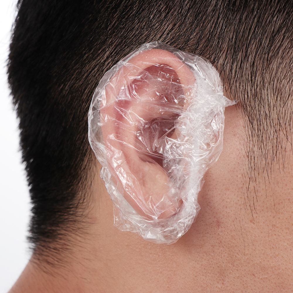 Ear Covers For Shower Clear Ear Covers Waterproof Elastic - Temu