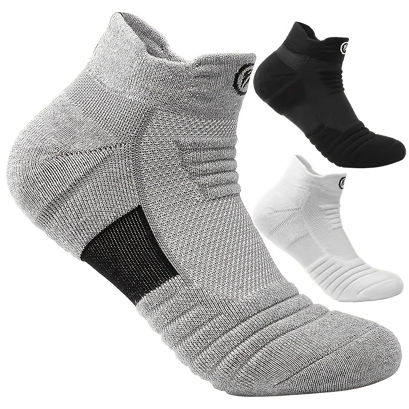 

4 Pairs Of Athletic Breathable Deodorant Quick-drying Ankle Socks - Perfect For Men & Women!