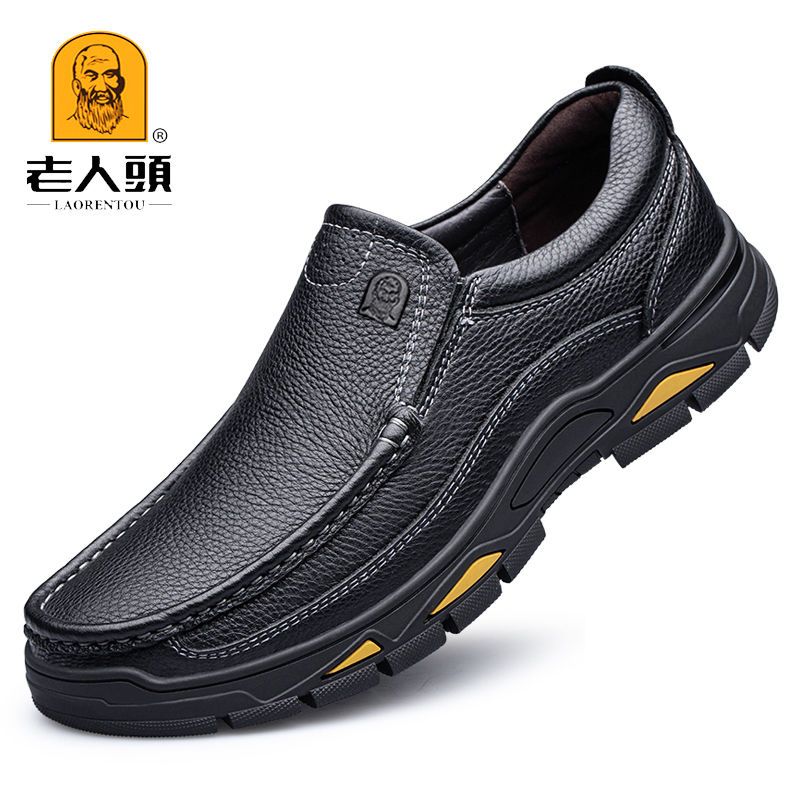 Laorentou Leather Men Shoes - Free Shipping for New Users - Temu