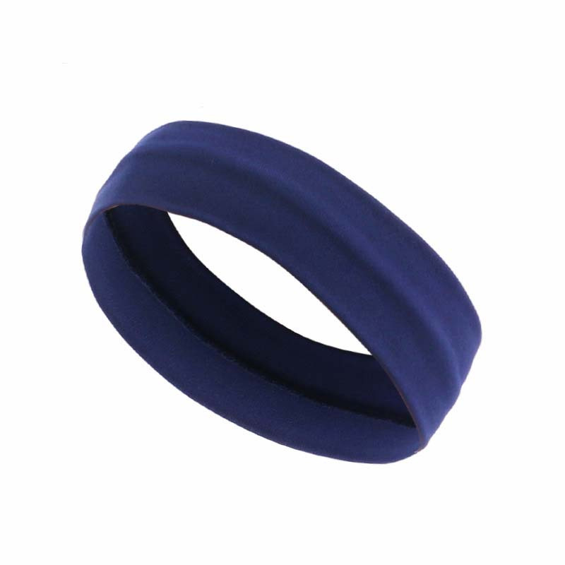 Non slip Sports Headband Women Wide Stretchy Forehead Band - Temu