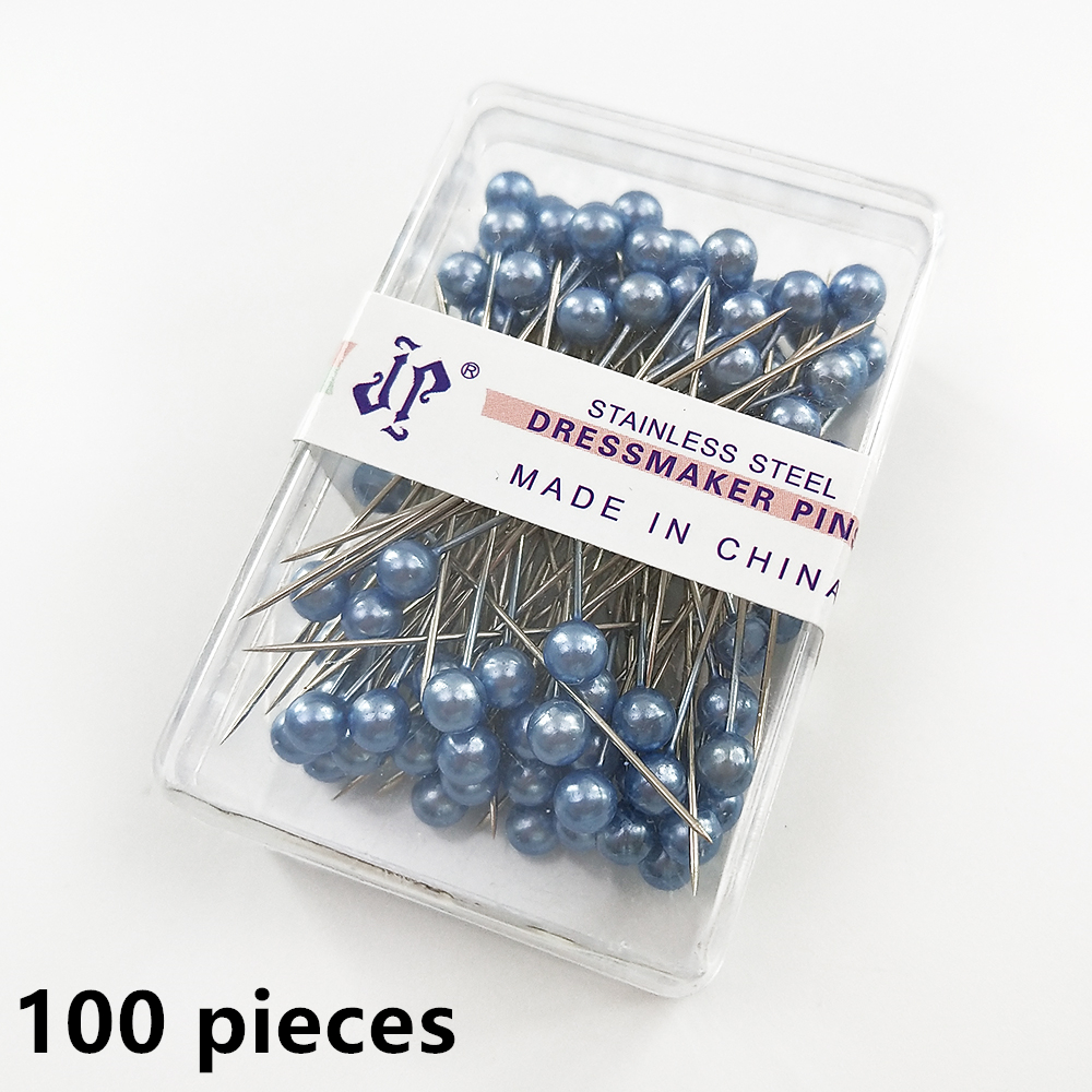 Sewing Pin Ball Head Pins Straight Pins Stainless Steel +pvc - Temu