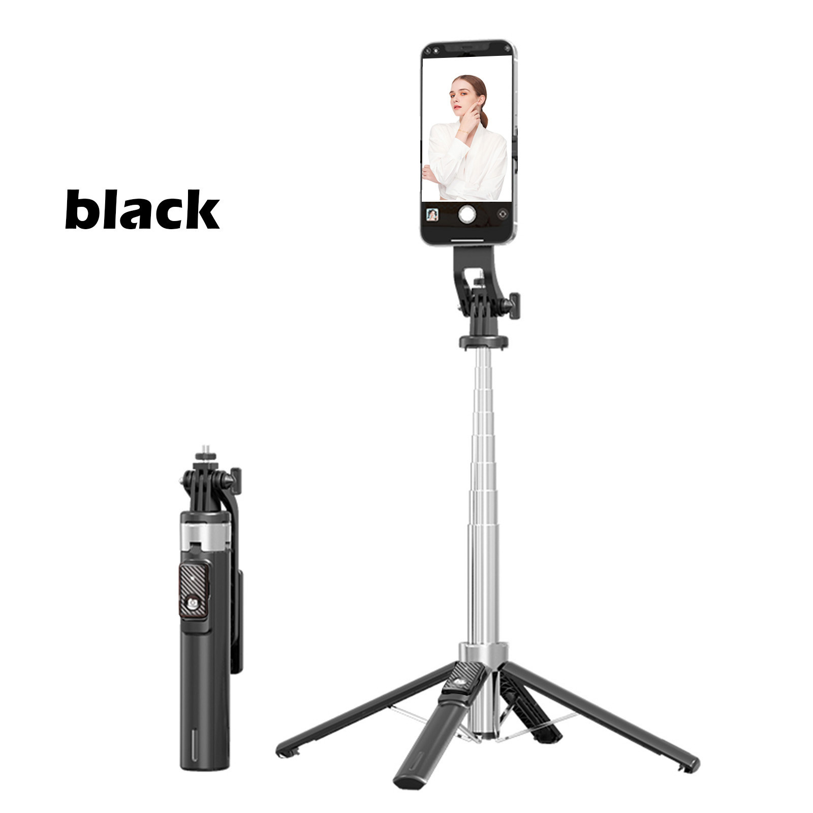 or - Trépied de perche à Selfie Invisible en Fiber de carbone de 2.9m, pour  Insta360 ONE X2 / ONE R / ONE X X3 RS R GO 2, accessoires pour GoPro Insta  360