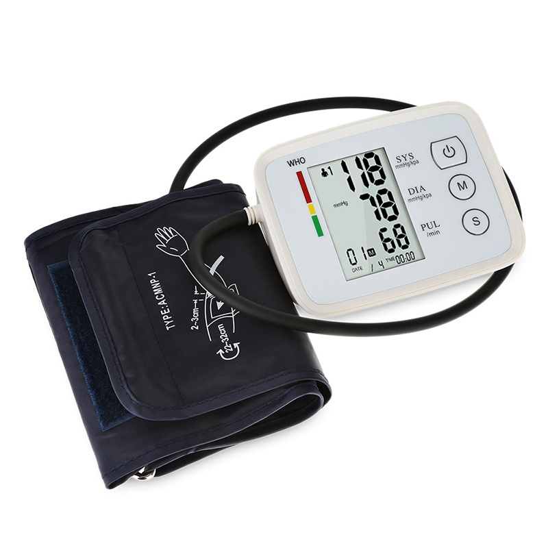 Wireless Voice Rechargeable Long Time Use Medical Blood Pressure Monitor,  Digitial Lcd Large Screen Sphygmomanometer - Temu