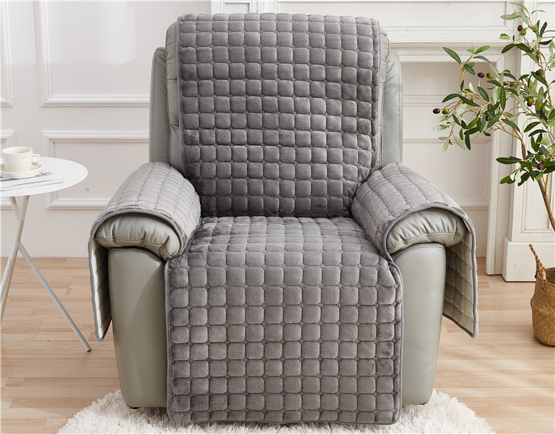 Velvet Recliner Chair Cover Plush Recliner Covers Non Slip Temu