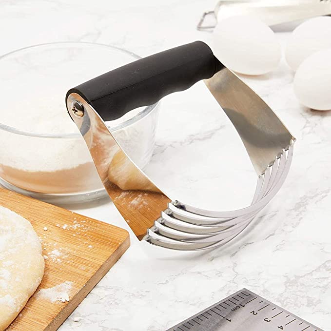 Pastry Cutter Set,Pastry Blender and Dough Scraper, Professional