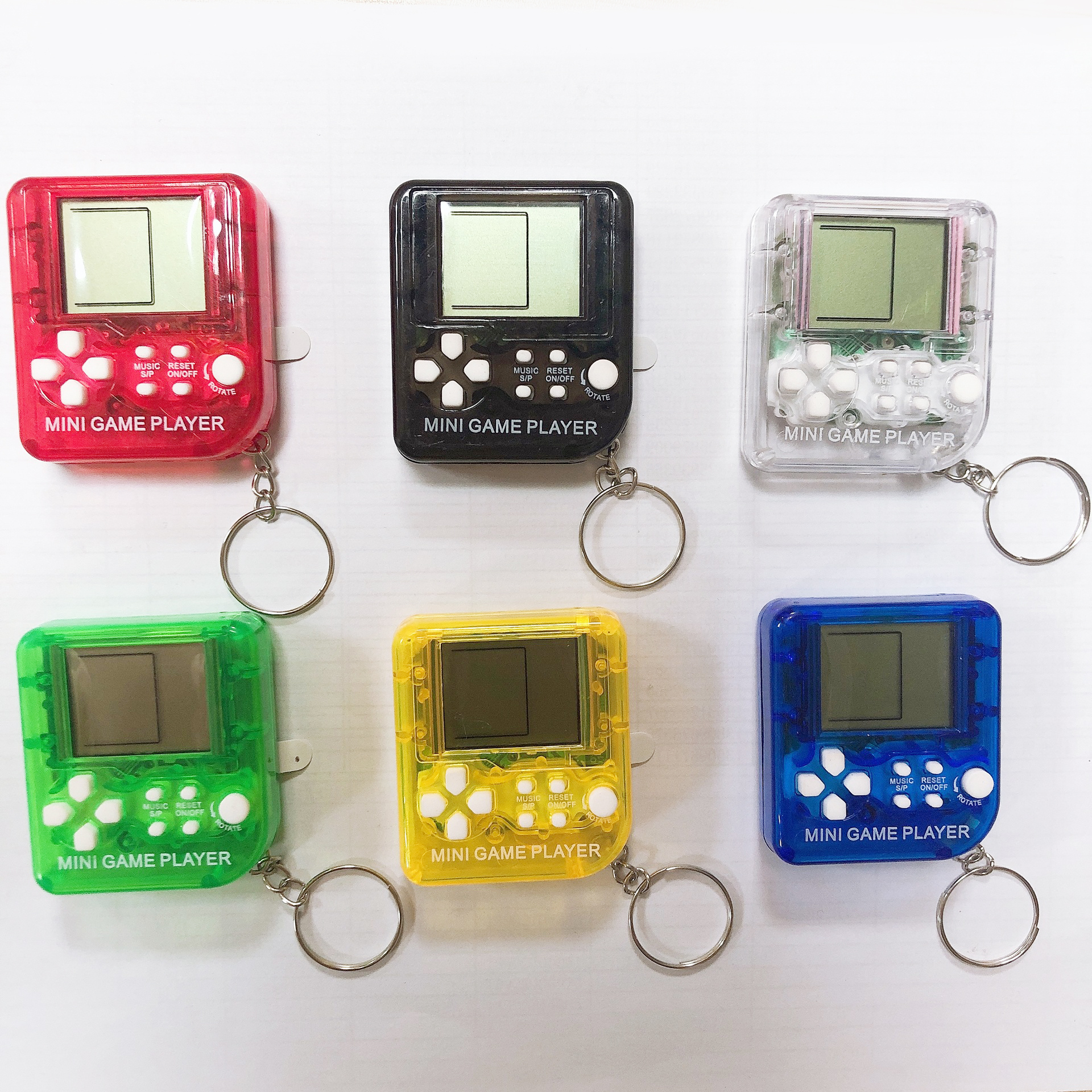 Palm Mini Building Blocks Video Game Console Russian Square Temu