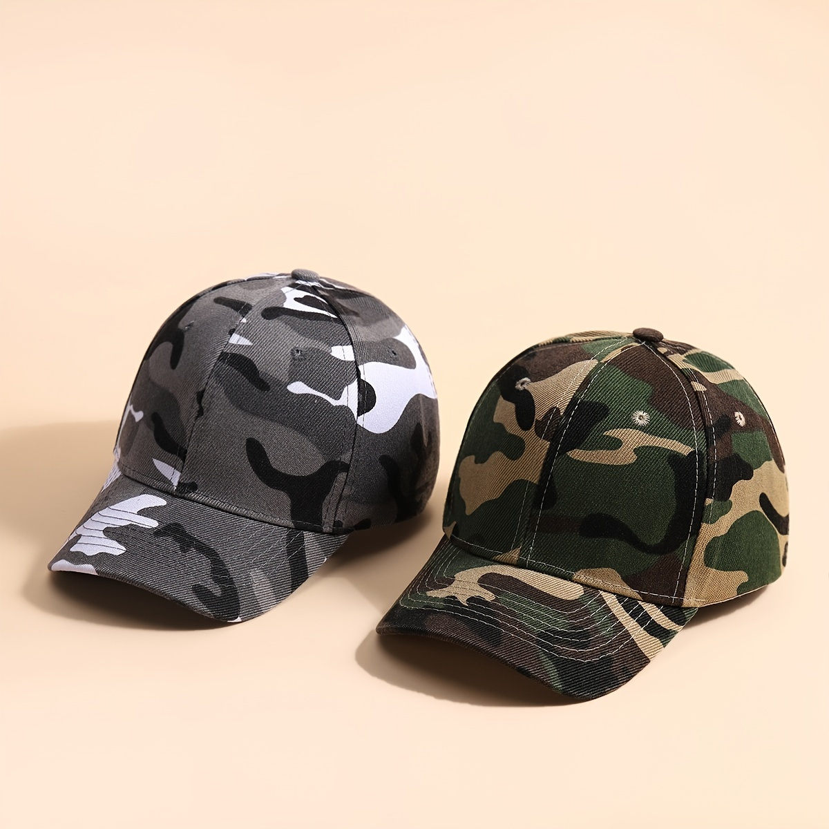 

Kids Camouflage Baseball Cap Sun Protection Sunshade Hat Outdoor Activities For Boys And Girls
