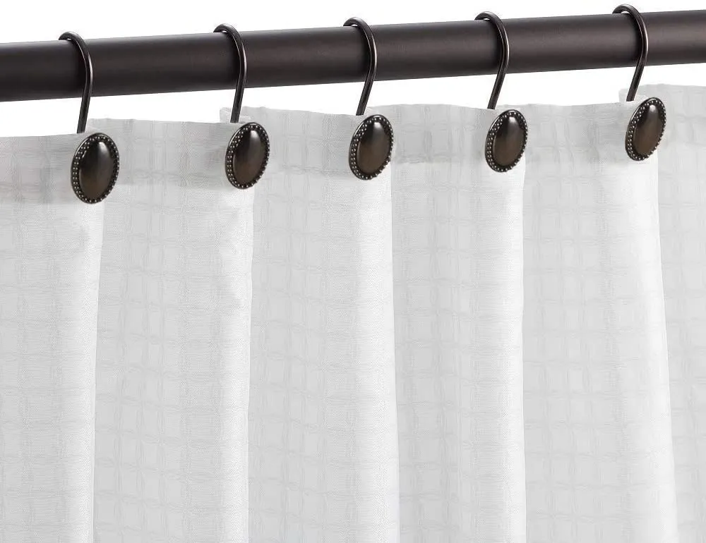 Colorful Shower Curtain Hooks Decorative Shower Curtain - Temu