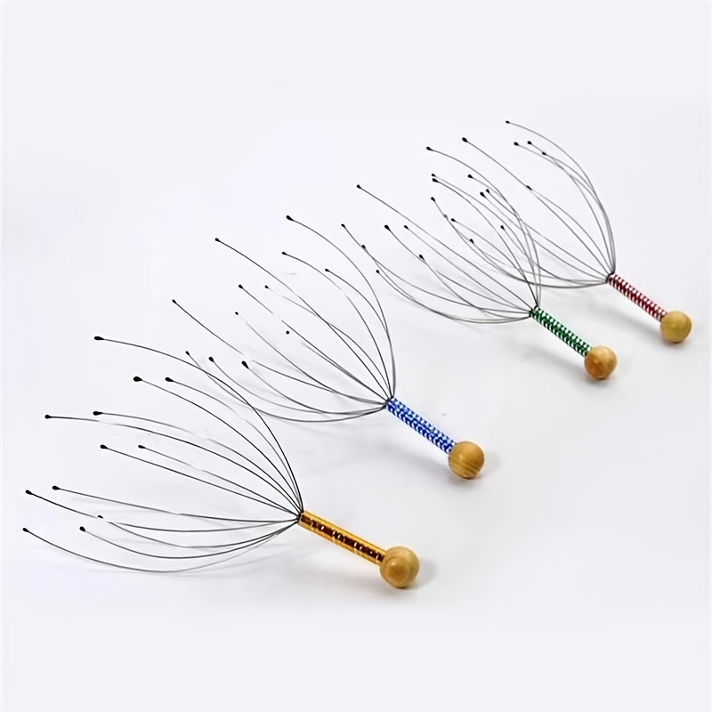 

1 Pcs Handheld Scalp Massager For Deep Relaxation, Hair Stimulation, And Relief