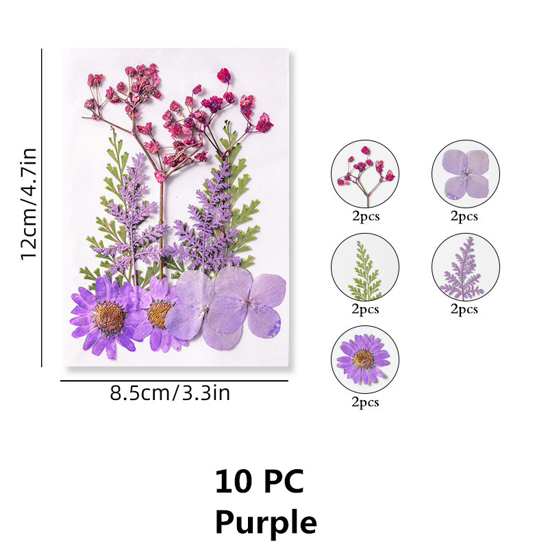 Resiners 100Pcs Dried Pressed Flowers for Resin Molds, Purple  Real Pressed Flowers Dry Leaves Kit for Art Crafts Resin Jewelry Making  Scrapbook Supplies Card Making Soap Candle DIY : Arts, Crafts